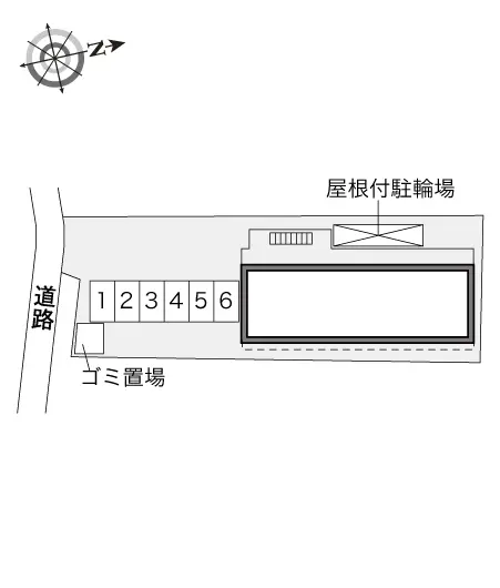 ★手数料０円★鎌倉市笛田１丁目　月極駐車場（LP）